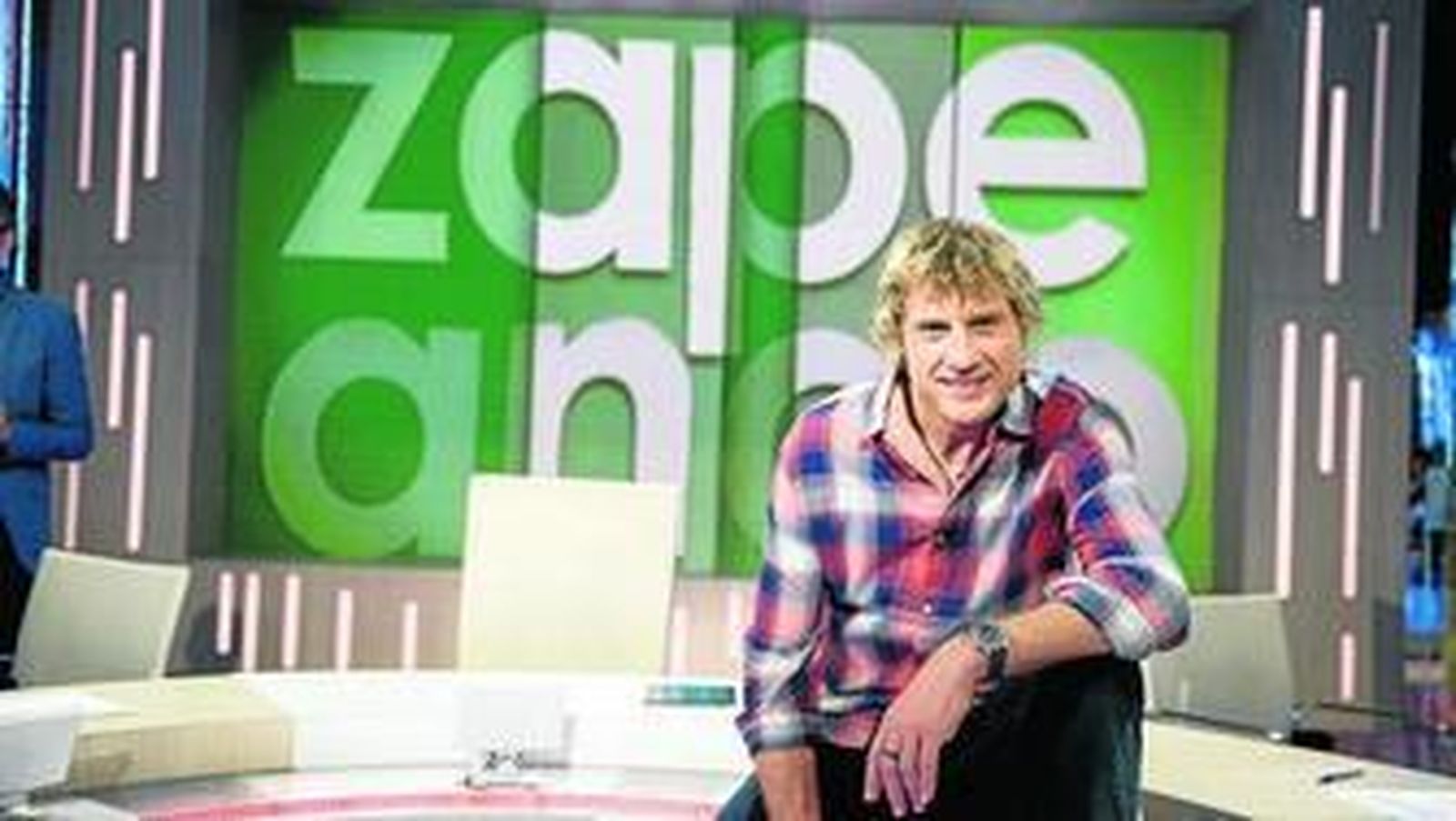 Julián Iantzi en el plató de Zapeando, programa de humor de La Sexta.