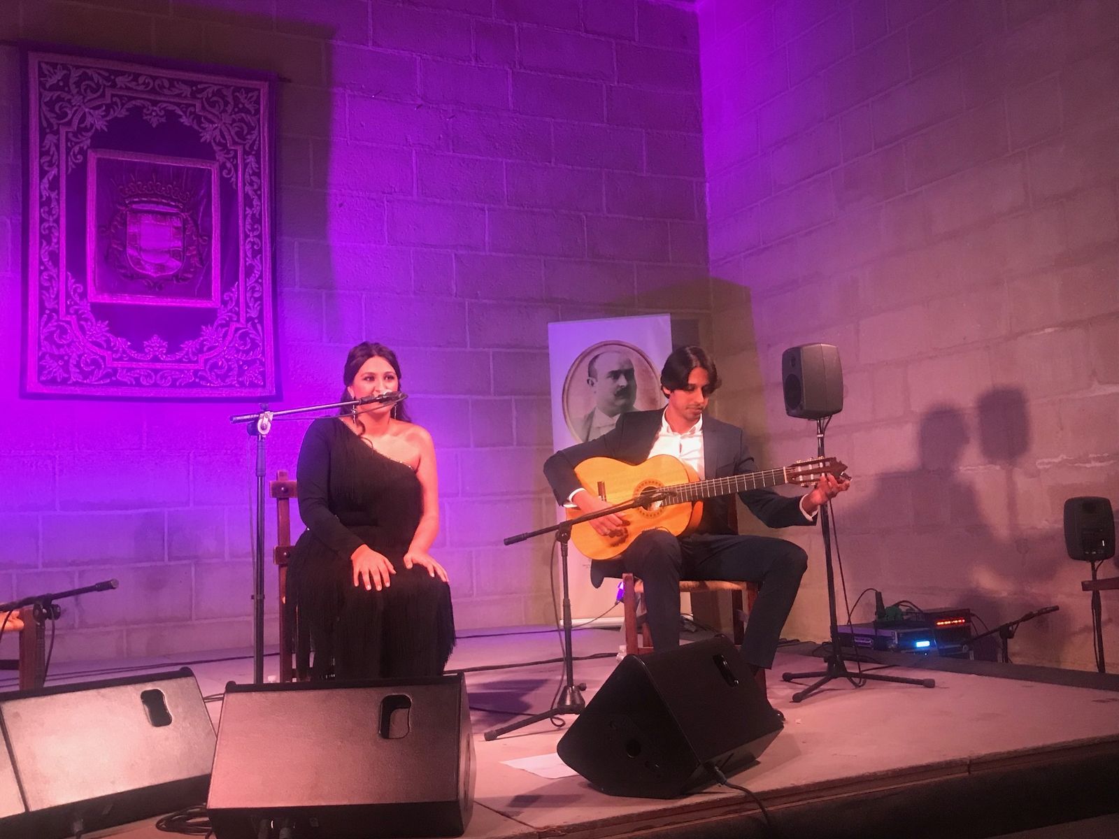 Gala homenaje 150 aniversario Don Antonio Chacón en los Claustros de Santo Domingo.