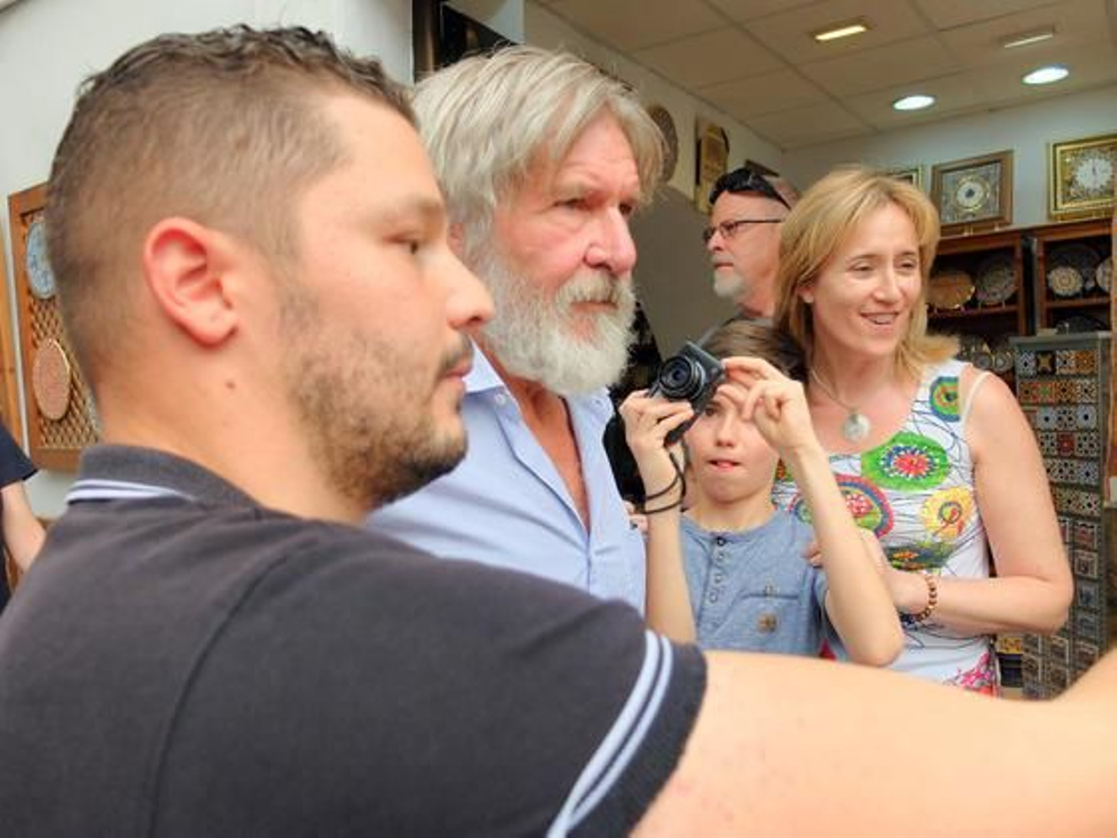 Las imágenes de la visita de Harrison Ford a Córdoba