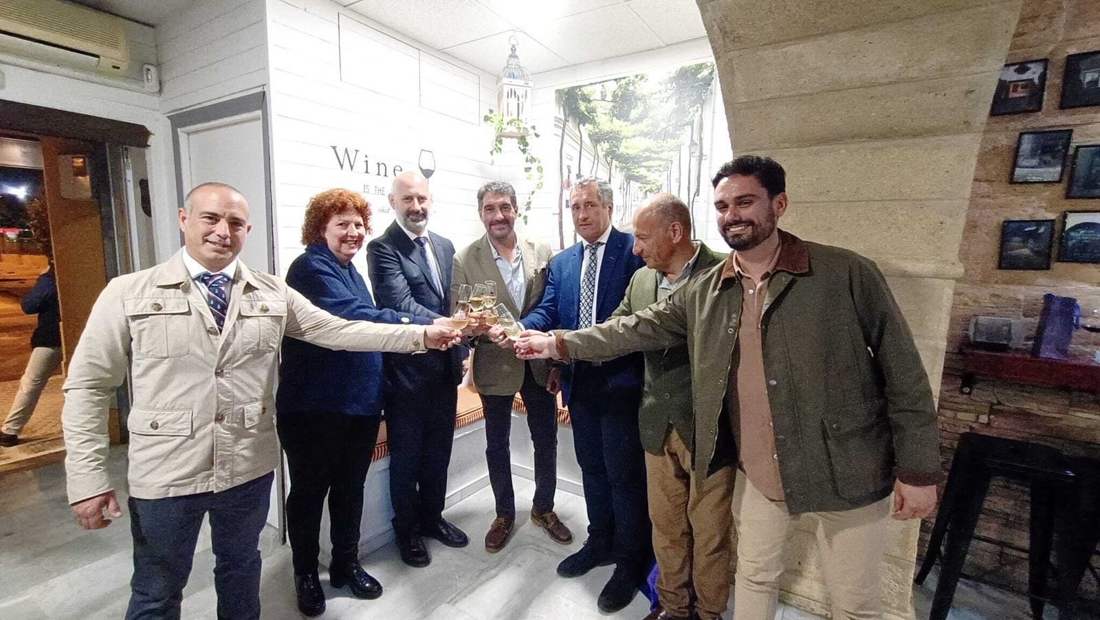 Los pregoneros de la Semana Santa, con Francisco Javier Salguero.