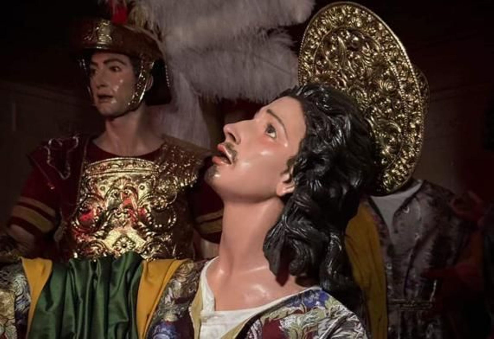 La imagen de María Magdalena convertida en San Juan