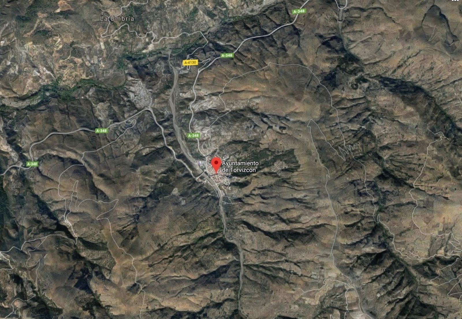 El fuego es en el municipio alpujarreño de Torvizcón