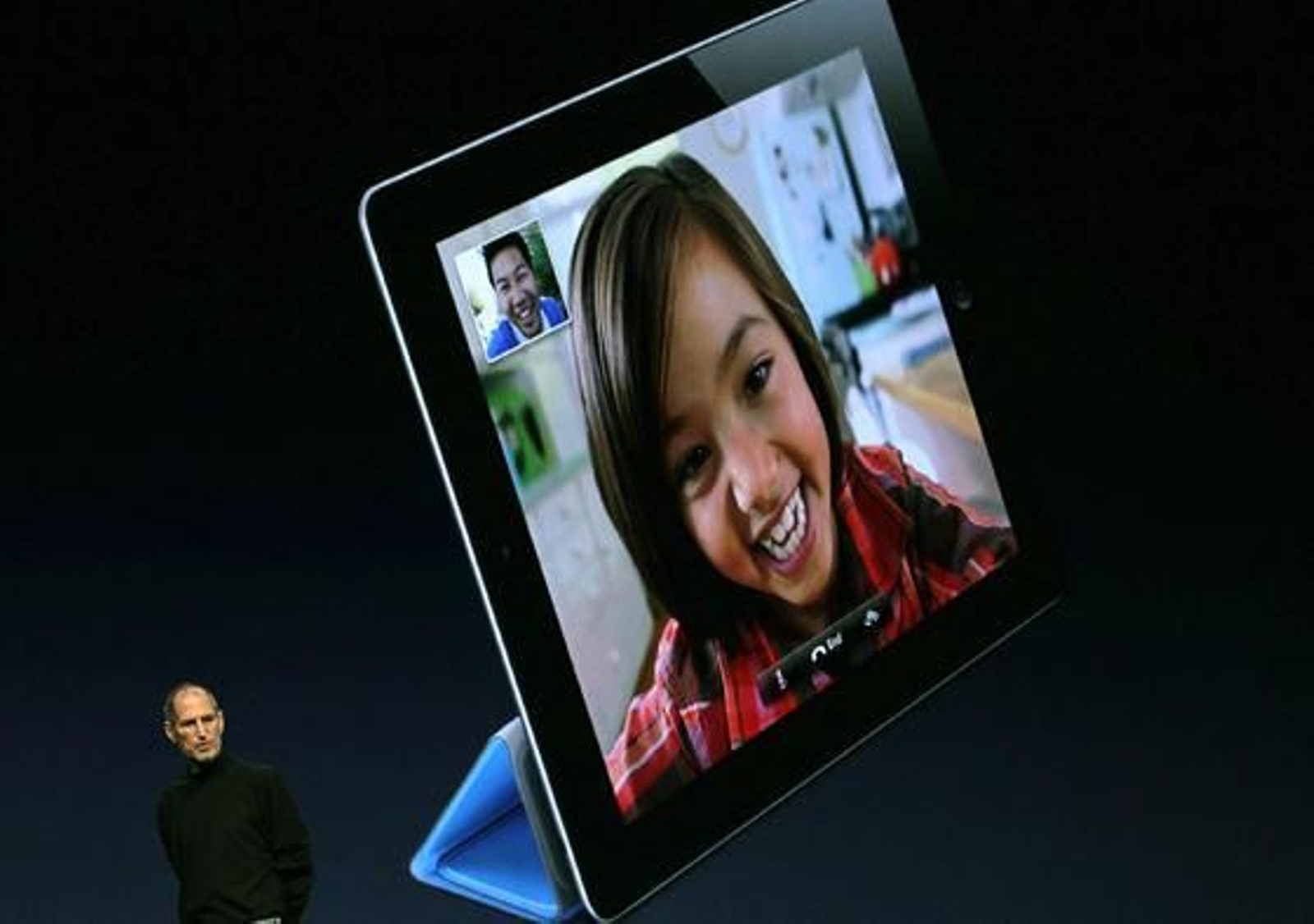 Steve Jobs presenta el iPad 2, la nueva versión del 'tablet' de Apple.

Foto: AFP Photo