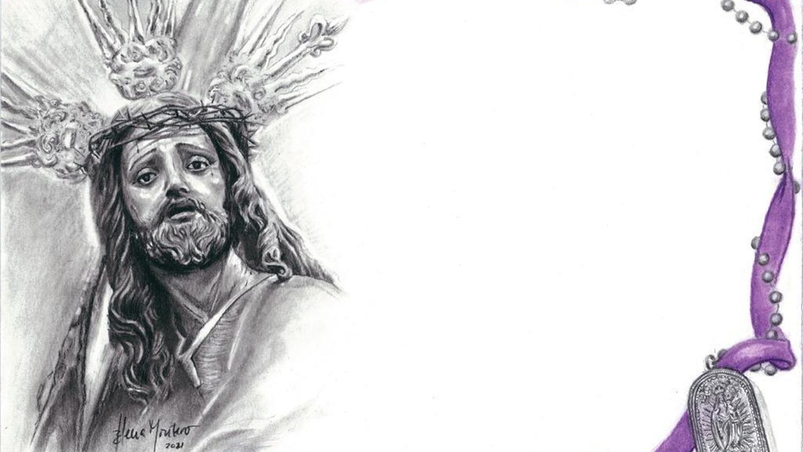 La papeleta de sitio extraordinaria del Vía Crucis de las Hermandades 2021.