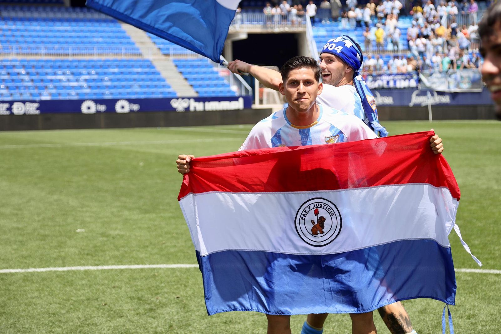 Las fotos de la celebración del ascenso del filial del Málaga CF