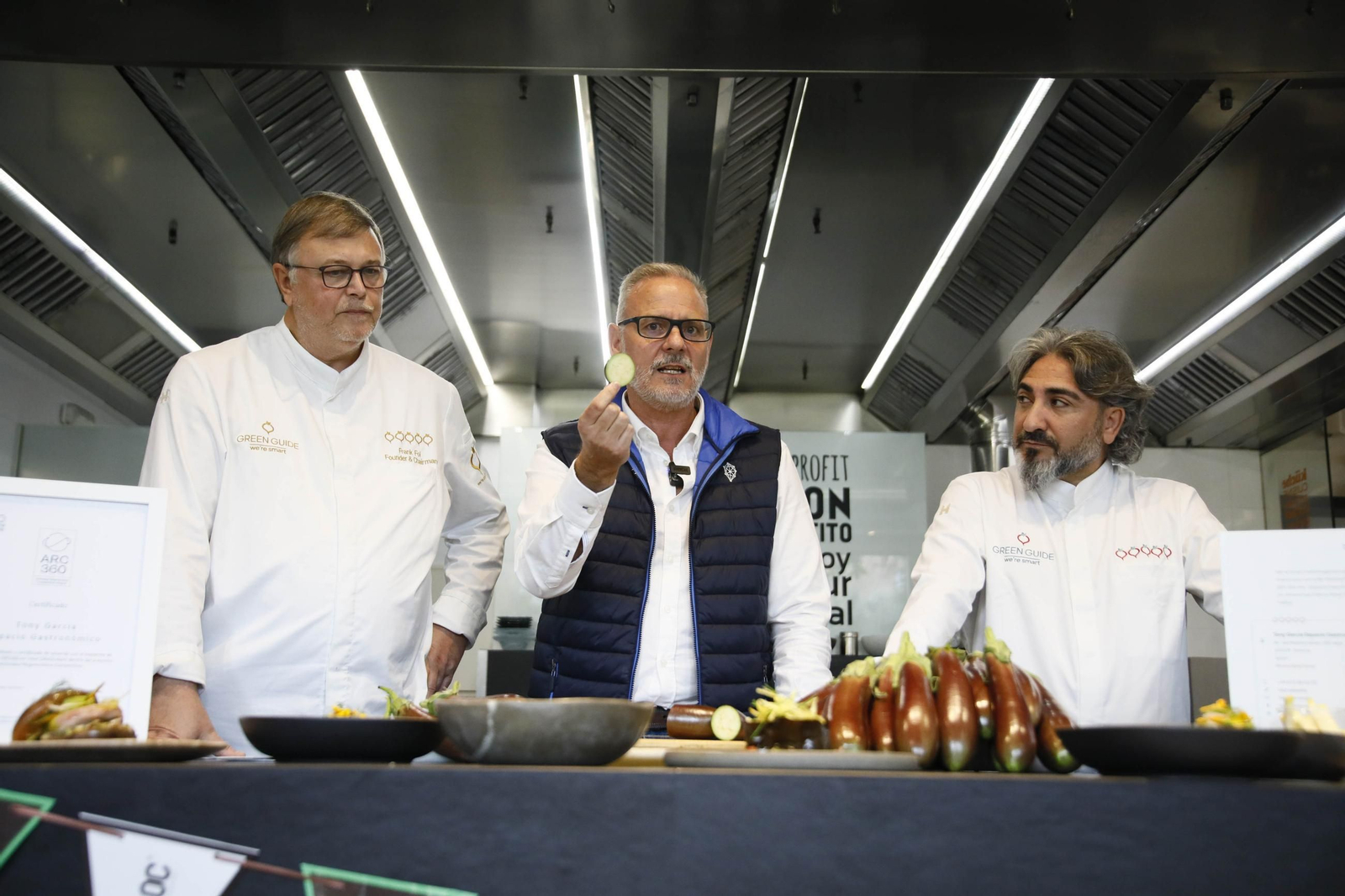 Las imágenes de una nueva variedad de berenjena en Almería