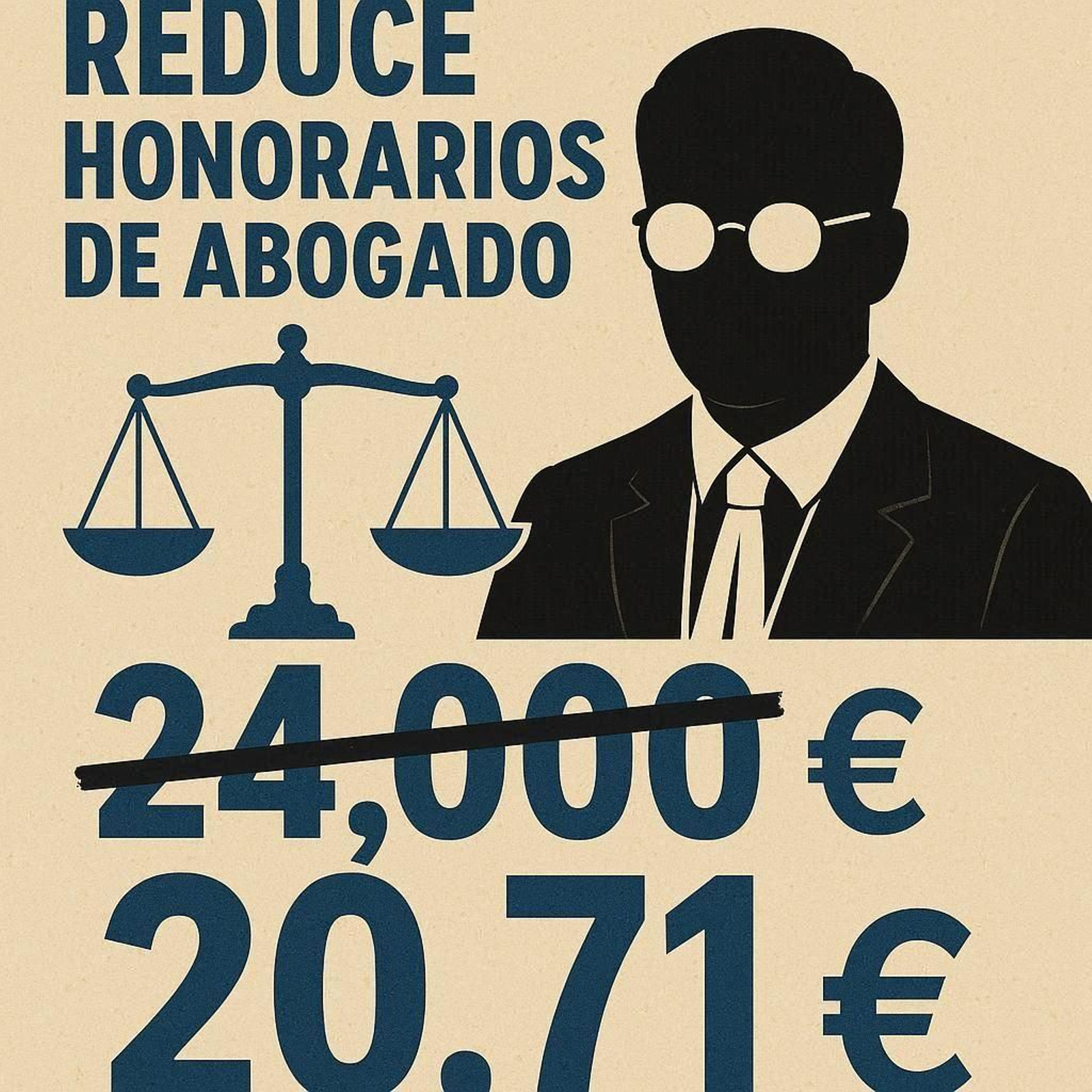 El tribunal ha dejado en 20,71 euros los honorarios que faltaban por satisfacer.