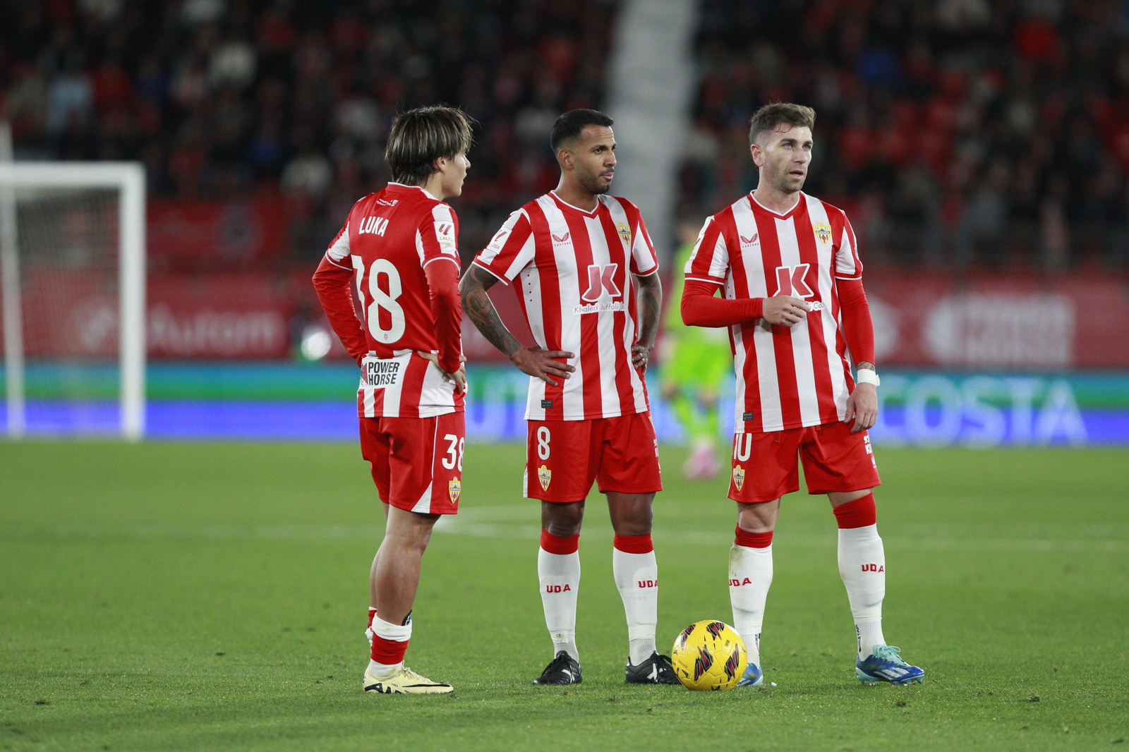 Las mejores imágenes del partido U.D. Almería-Atlético de Madrid