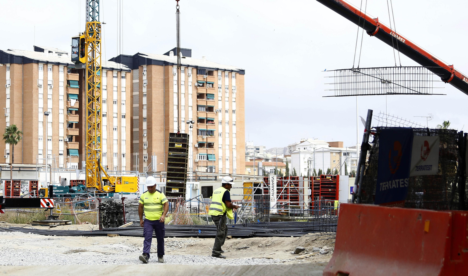 Fotos del avance de las obras de las nuevas torres de Málaga Fotos del avance de las obras de las nuevas torres de Málaga