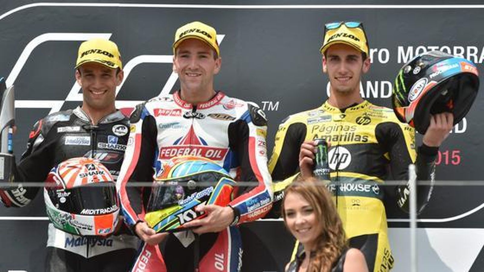 Carrera de Moto2  Foto: EFE