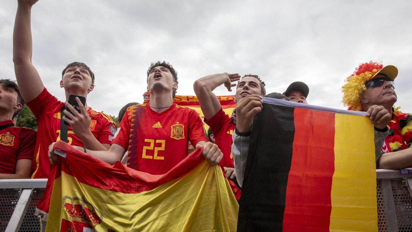 Las mejores fotos del España - Alemania