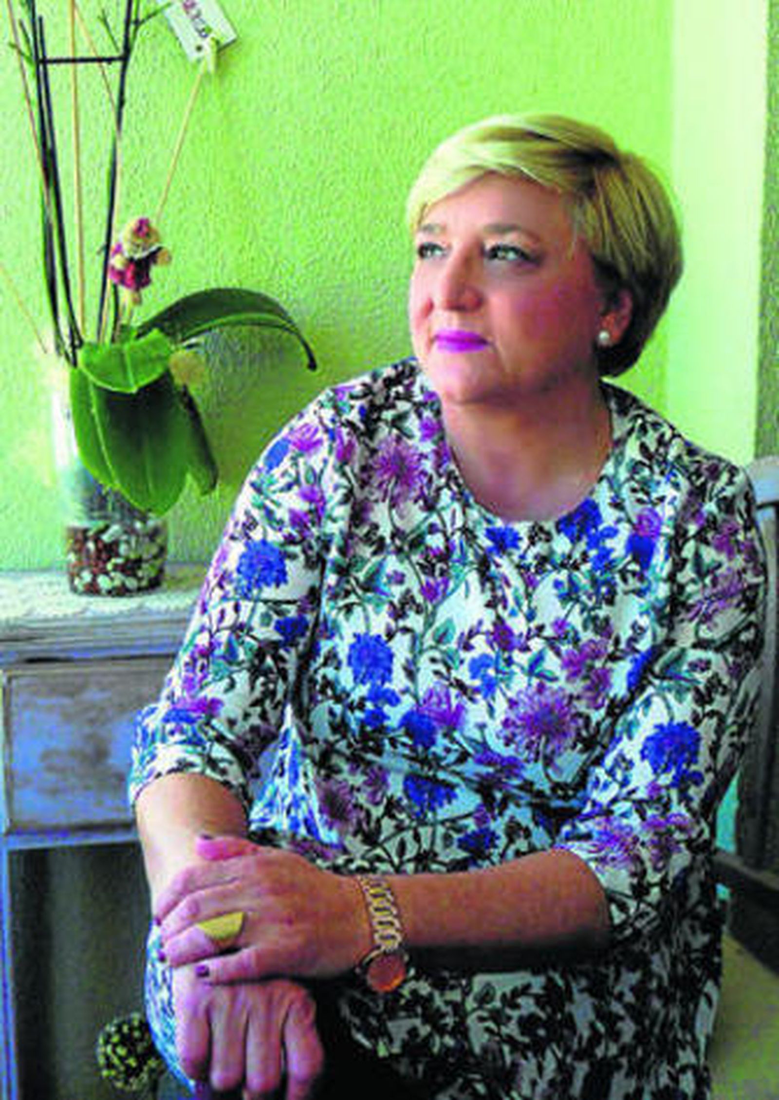La profesora e historiadora Hilda Martín.