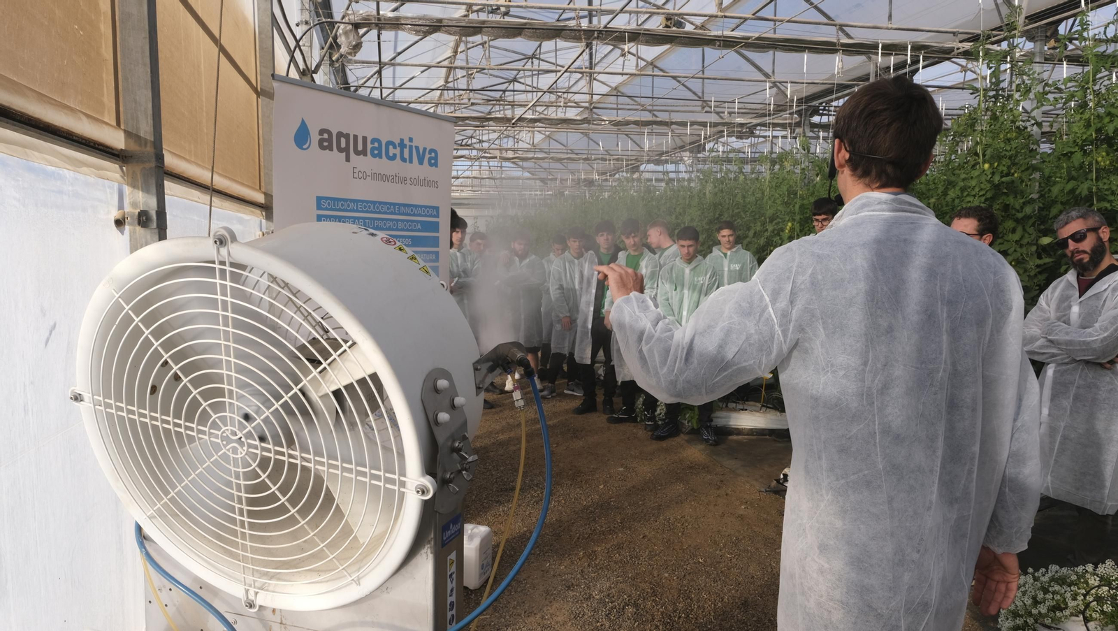 Jornada de puertas abiertas en la Estación Experimental Cajamar Las Palmerillas, en fotos