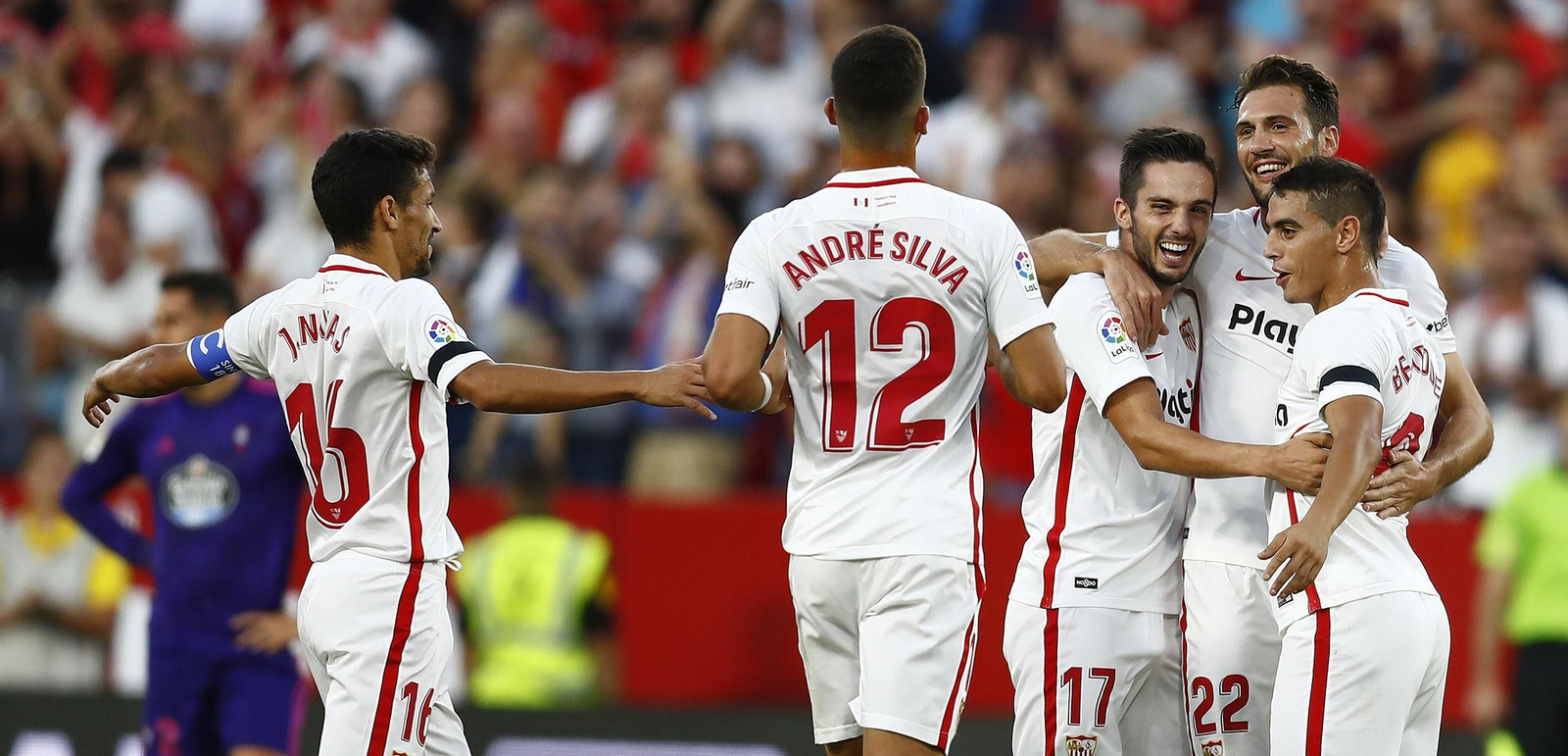 Las imágenes del Sevilla-Celta