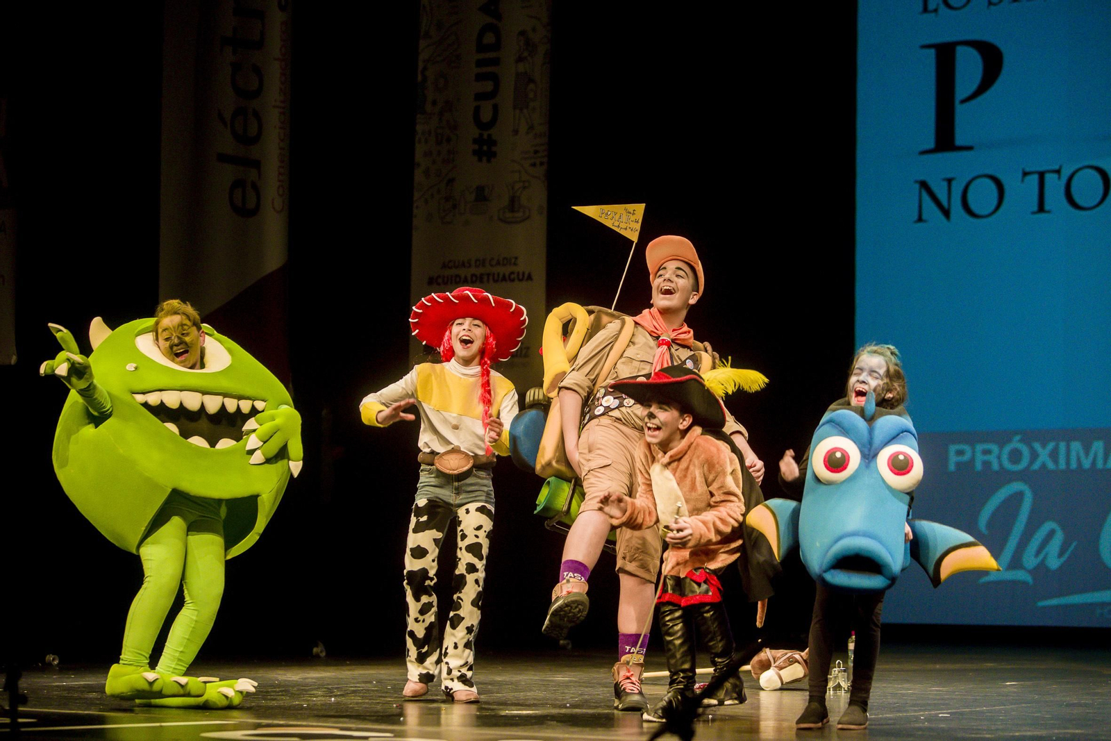 Imágenes de la final infantil