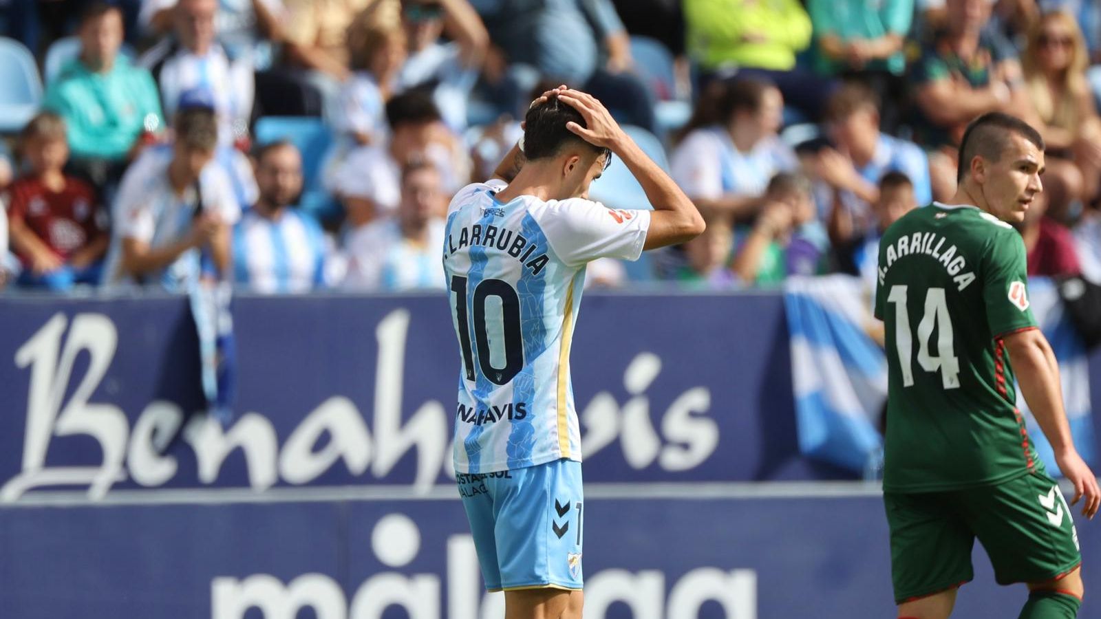 El Málaga CF - Eibar, en fotos