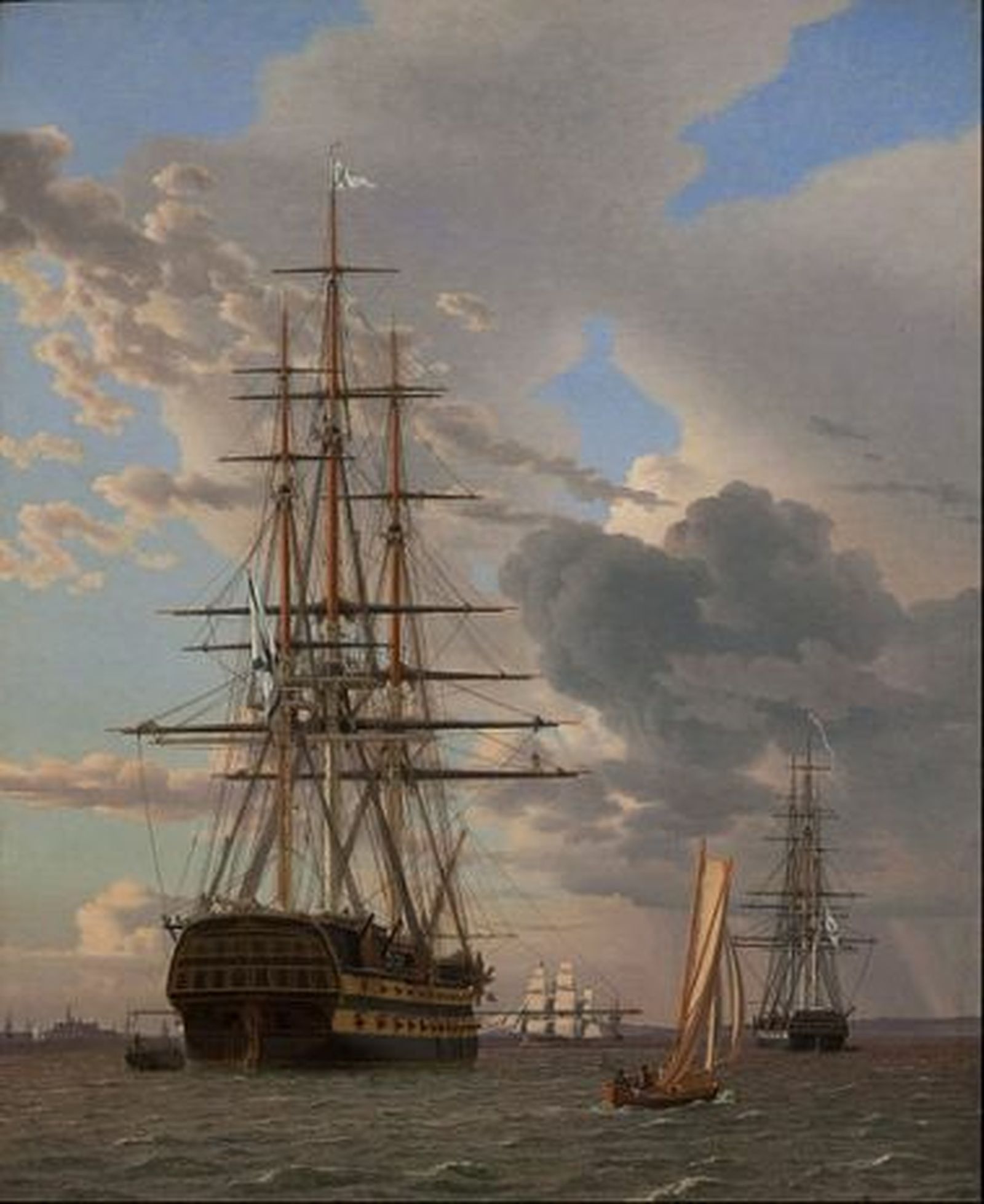 Navío ruso comprado en 1817 por Fernando VII.