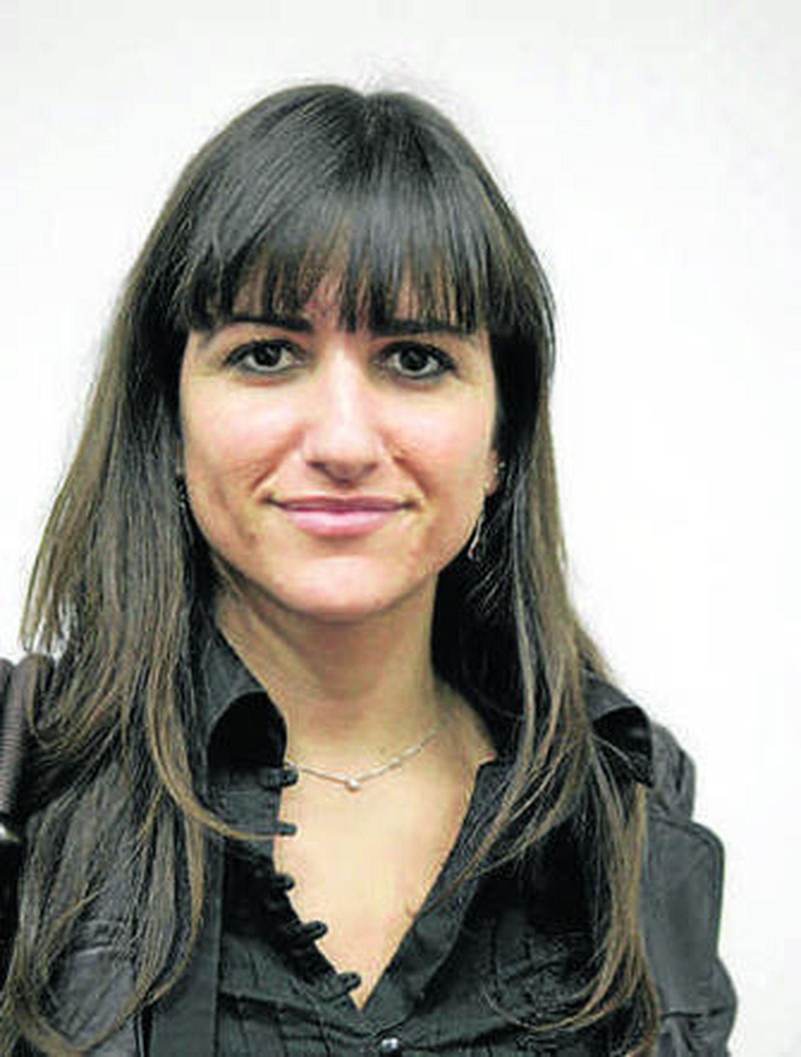 La concejala, Inés Plaza.