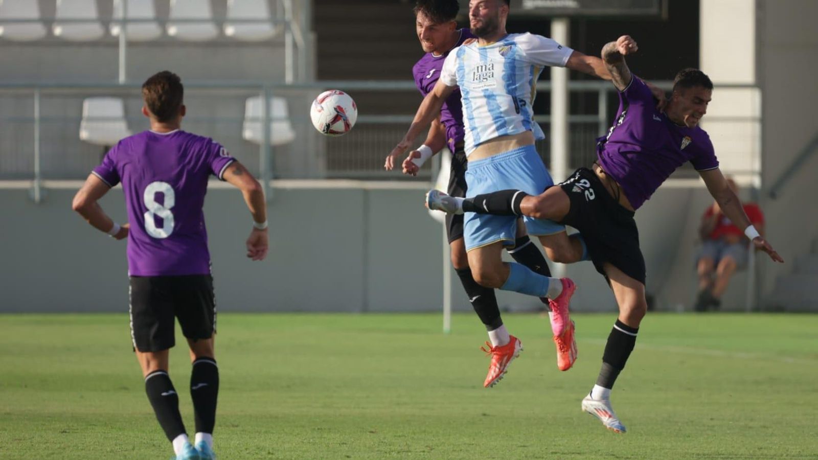 El Málaga CF - Córdoba, en fotos