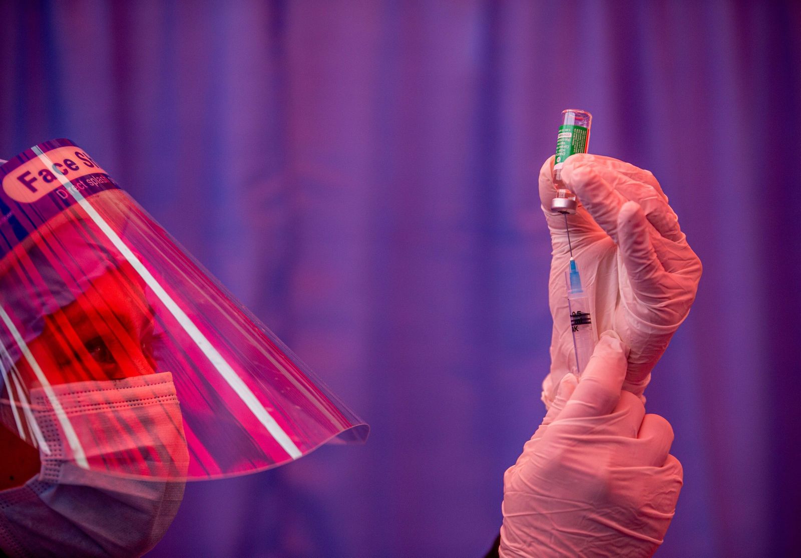 Vacuna contra el coronavirus.