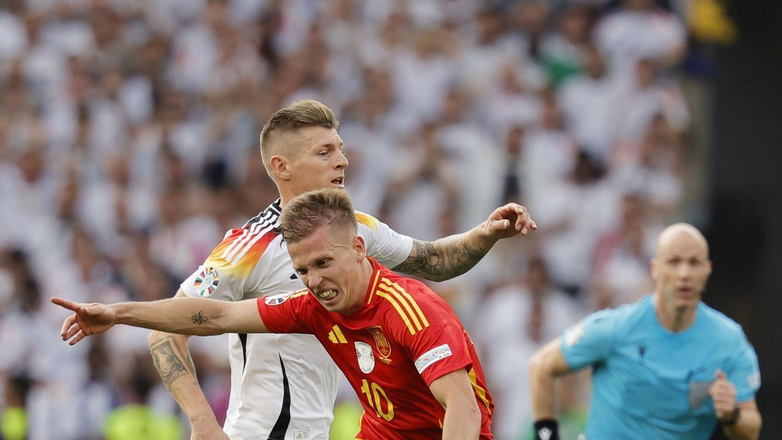 Las mejores fotos del España - Alemania