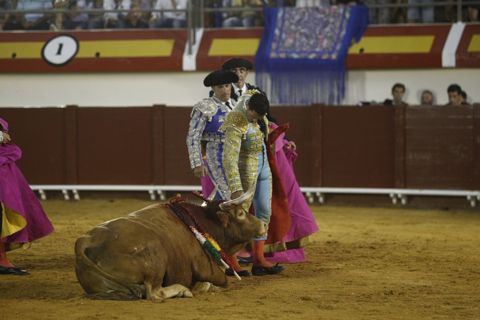 Corrida de toros del diestro Jesús de Almería en Vera.