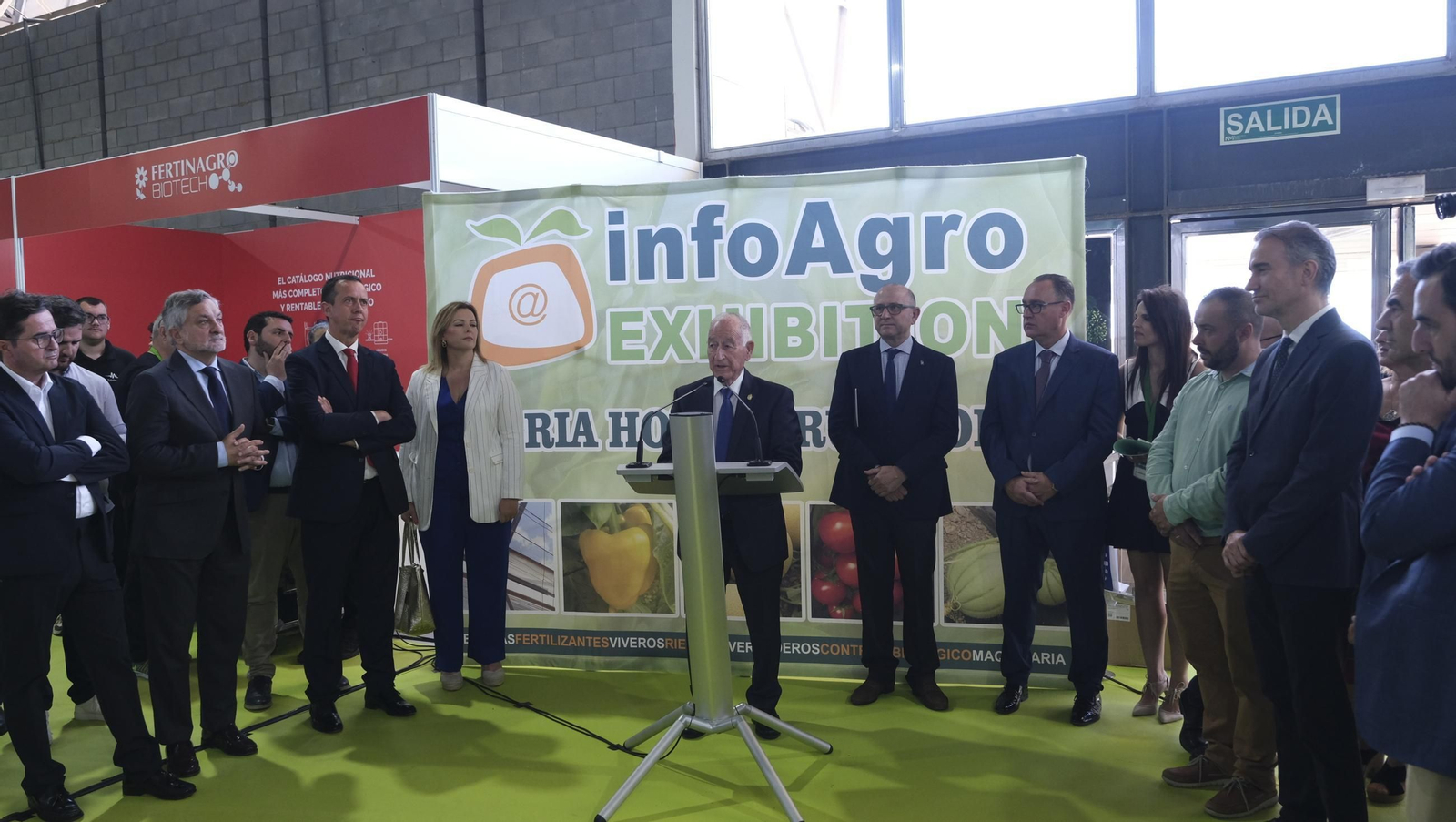Imágenes del primer día de Infoagro Exhibition en Aguadulce