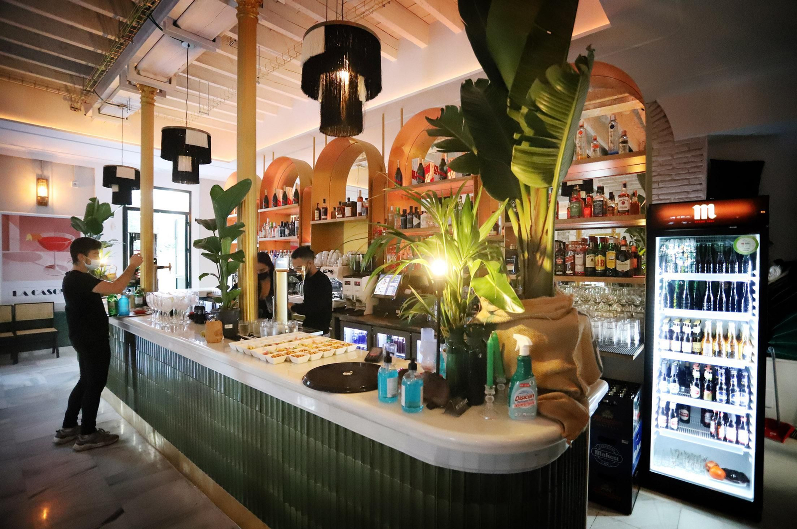 Imágenes de la rehabilitación y restauración de La Casona