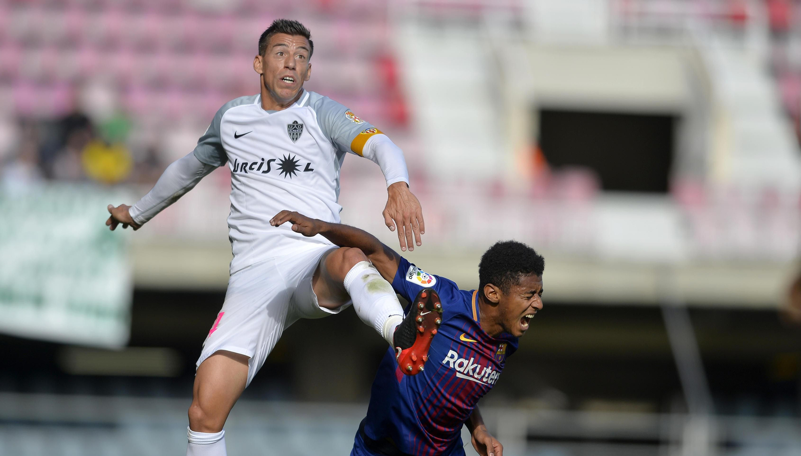 Las imágenes del Barcelona B- UD Almería