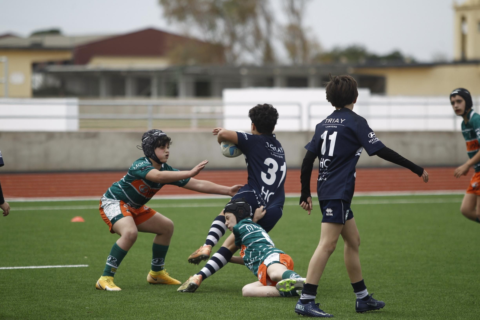 Fotogalería rugby sub-12 andaluz en la Base de La Legión. Viator (Almería)