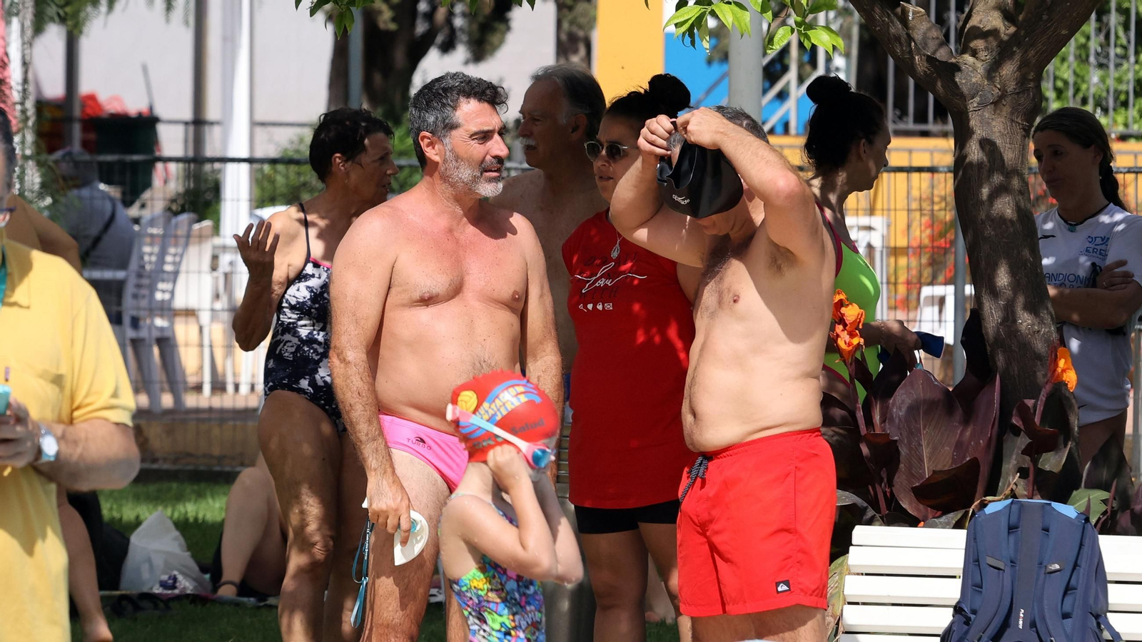 Imágenes del 55 aniversario de la Natación en Jerez