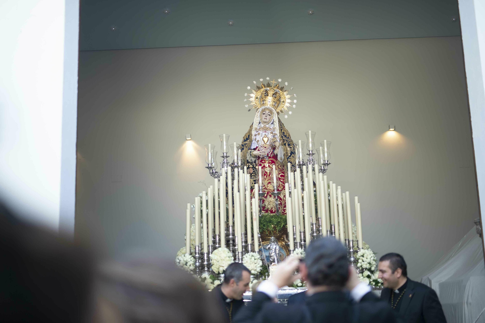 Las fotos del Jubileo de las Cofradías con motivo de la bendición del Sagrado Corazón de Jesús de las Ermitas