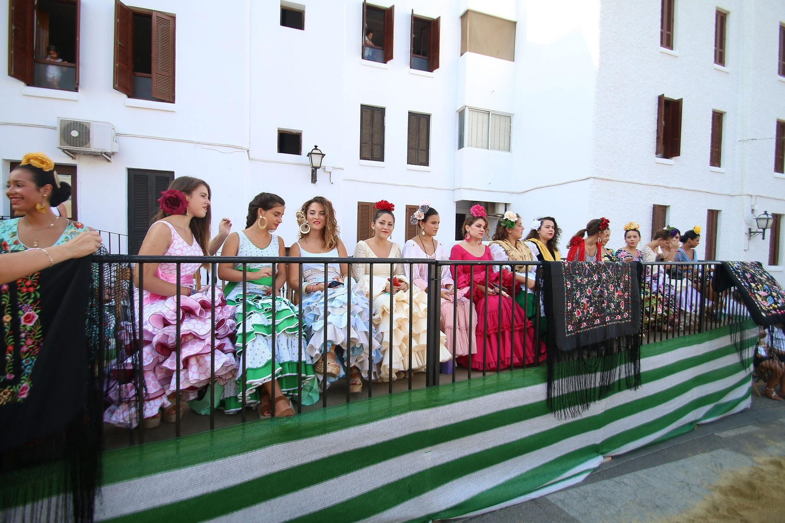 Fotogalería de la carrera de cintas a caballo en Mojácar