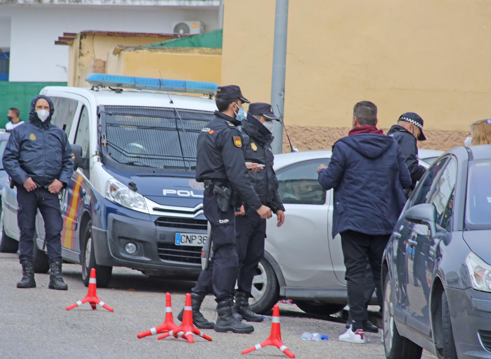 Operación conjunta de la Policía Nacional y local en El Chicle