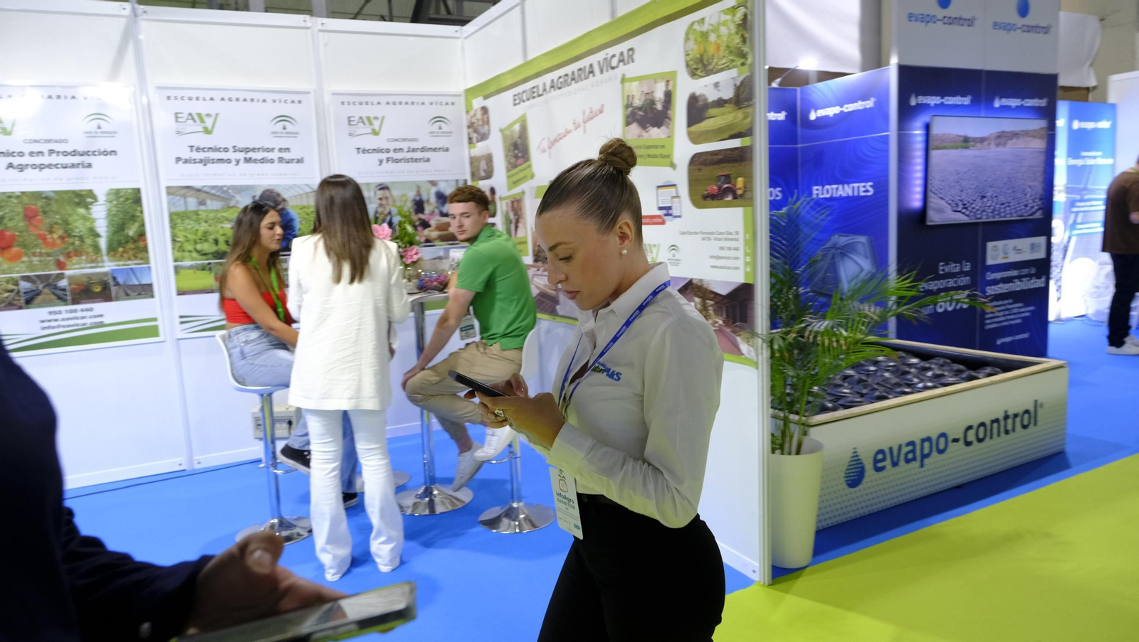 Imágenes del primer día de Infoagro Exhibition en Aguadulce
