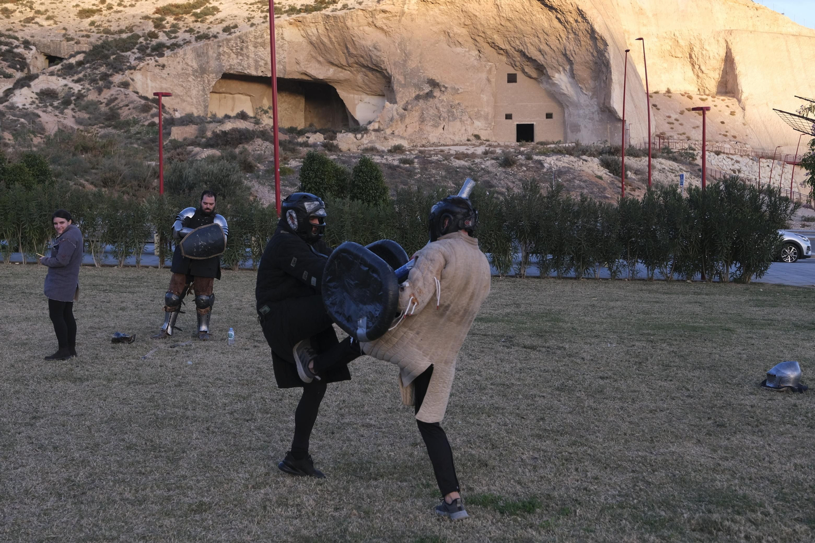 Fotogalería de los combates medievales en Almería