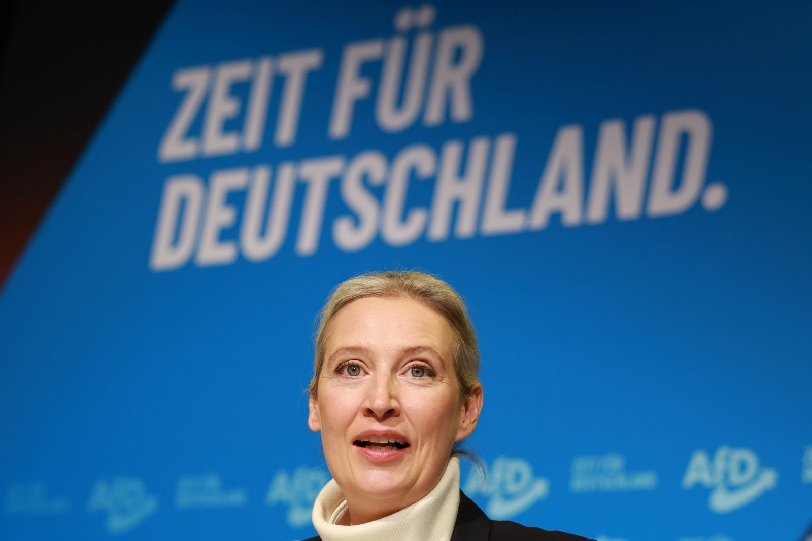 La líder de Alternativa por Alemania (AfD),  Alice Weidel.
