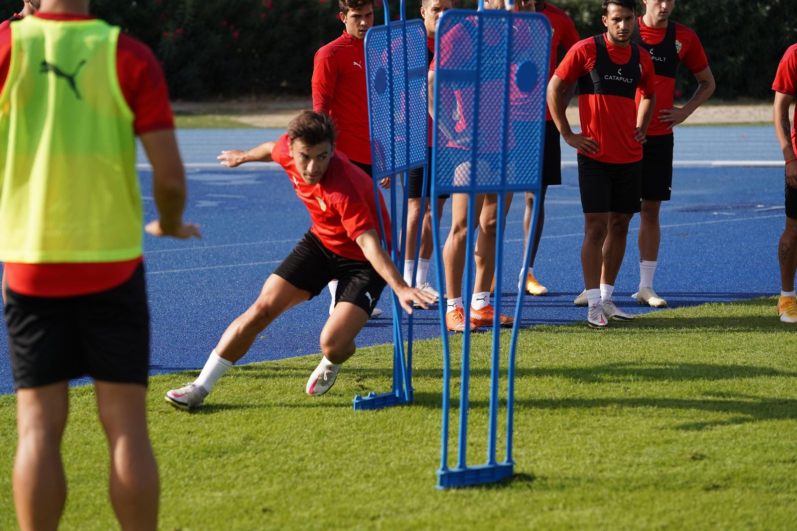 Fotogalería del entrenamiento del Almería, viernes 9