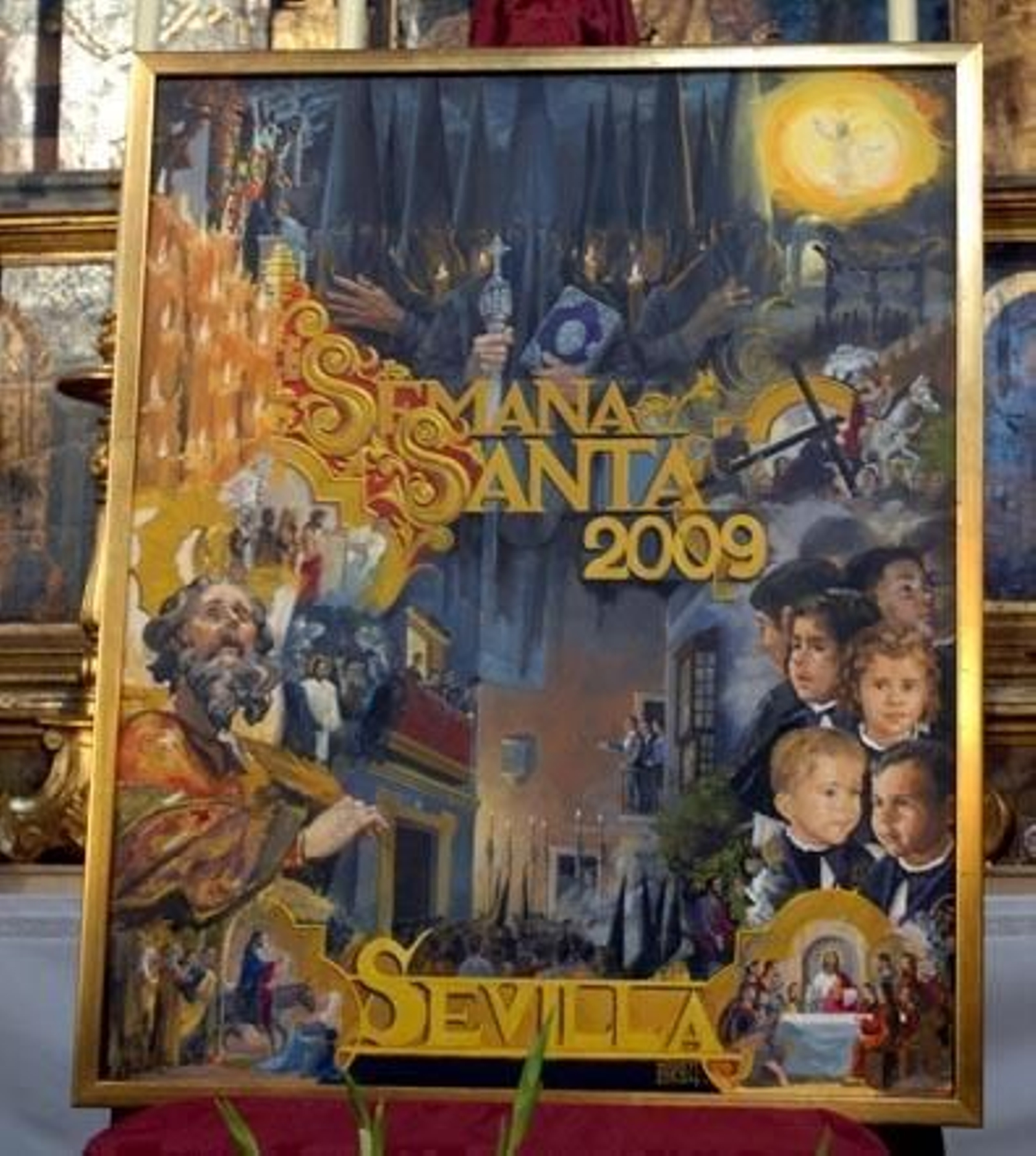 Huguet Pretel pinta un original cartel de Semana Santa "lleno de pregones"