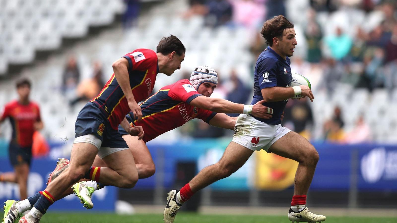 Alberto Carmona con la Selección Española en el Mundial sub 20