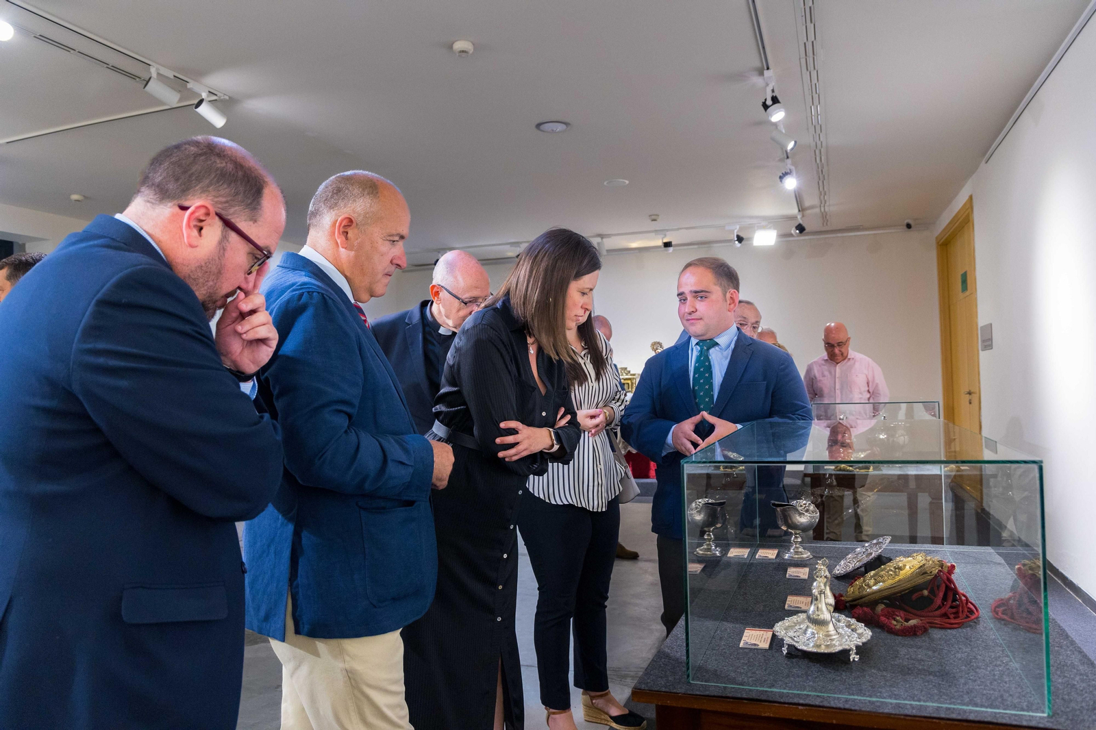 Inauguración de la exposición 'Panis Vitae' por el Corpus de San Fernando