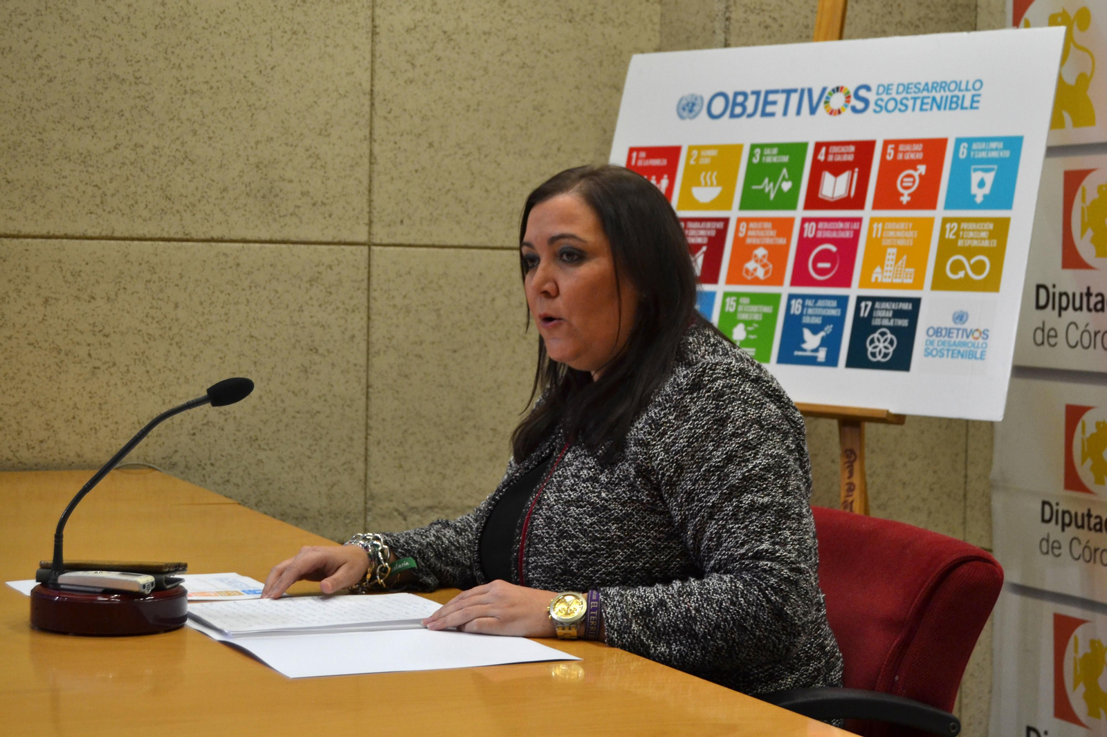 Ana Carrillo presenta el Programa de Concertación y Empleo.