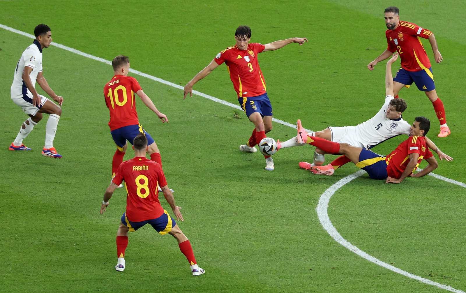 Las mejores fotos de la final España - Inglaterra