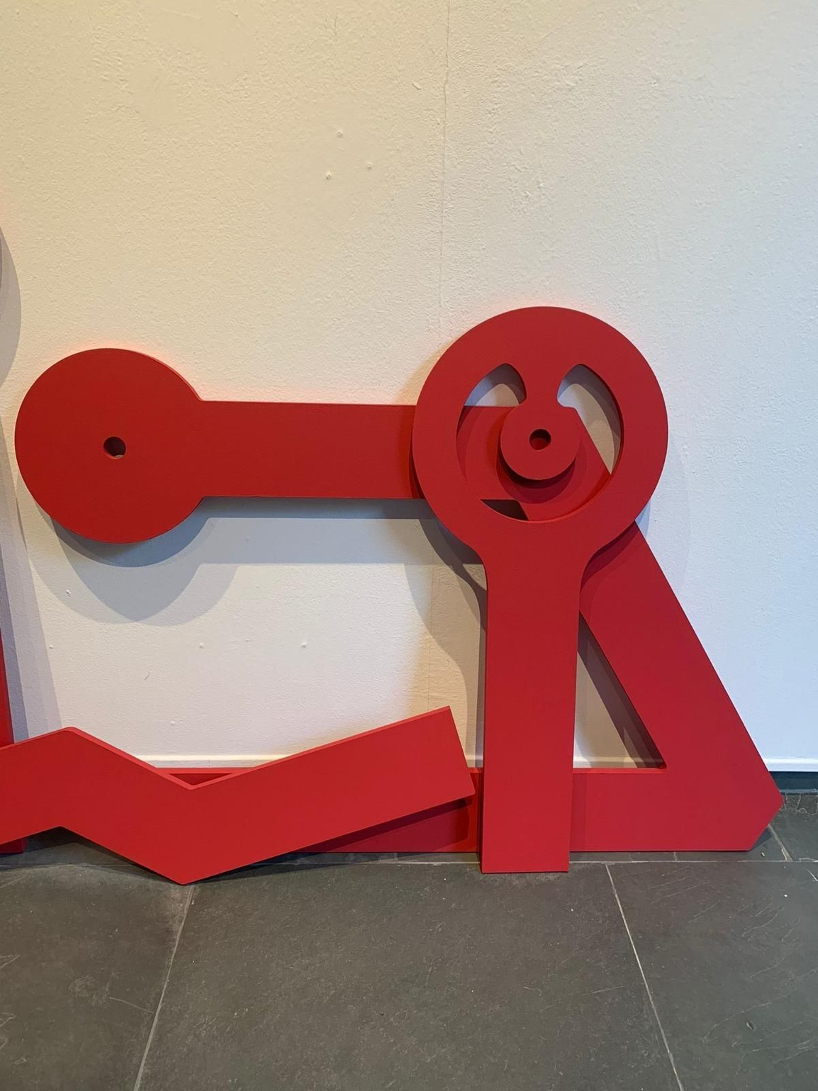 Detalle de una de las piezas de Antonio R. Montesinos expuesta en la Galería Isabel Hurley.