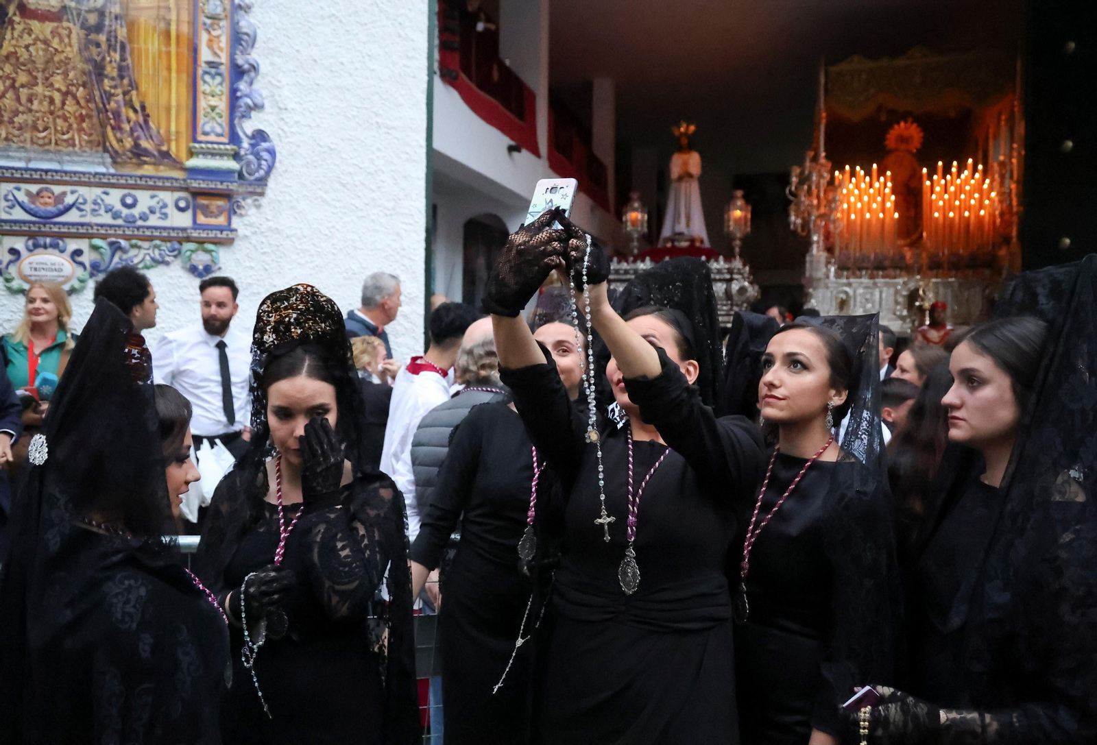 El Cautivo en el Lunes Santo en Málaga, en fotos