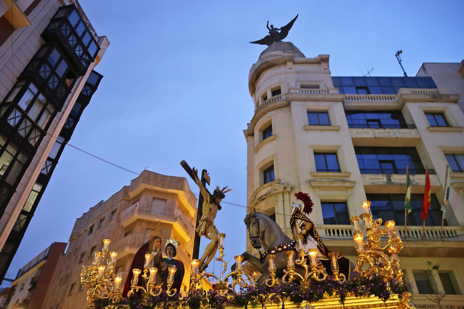 Martes Santo en Huelva: Imágenes de la Hermandad de La Lanzada
