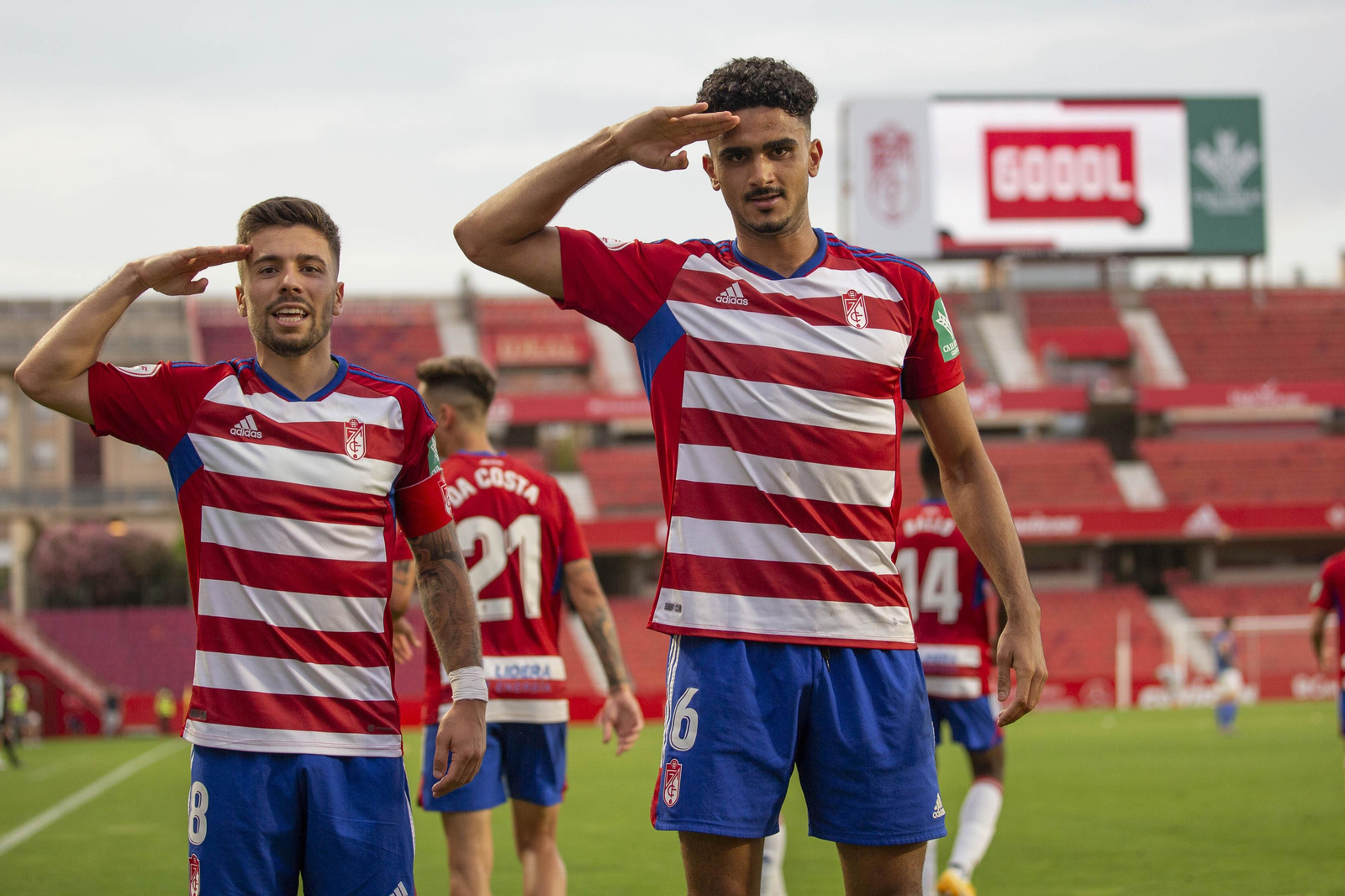 Las mejores imágenes del Recreativo Granada - Real Avilés