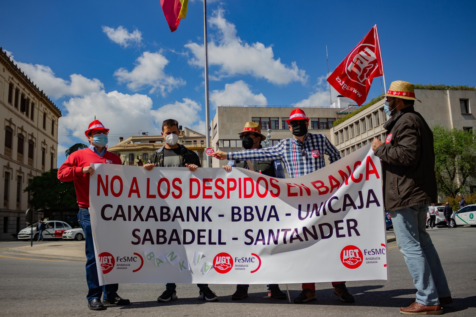 Fotos: Manifestación del 1º de Mayo en Granada