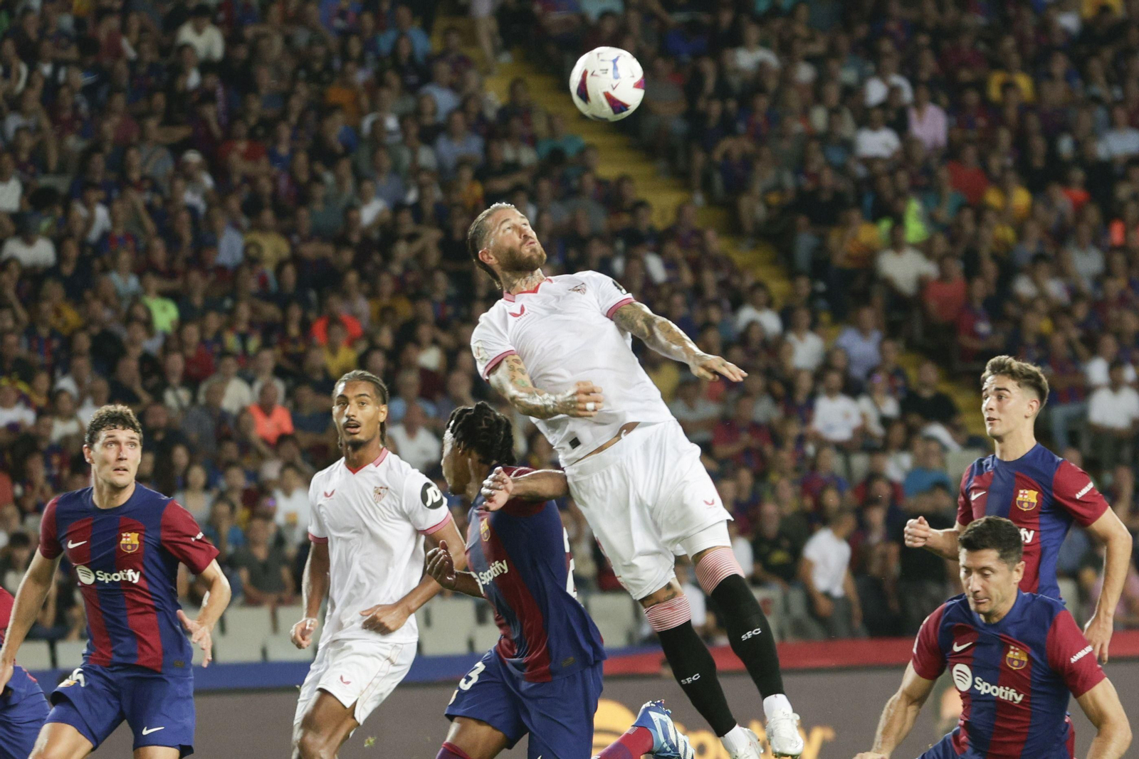 Las fotos del Barcelona - Sevilla de Liga