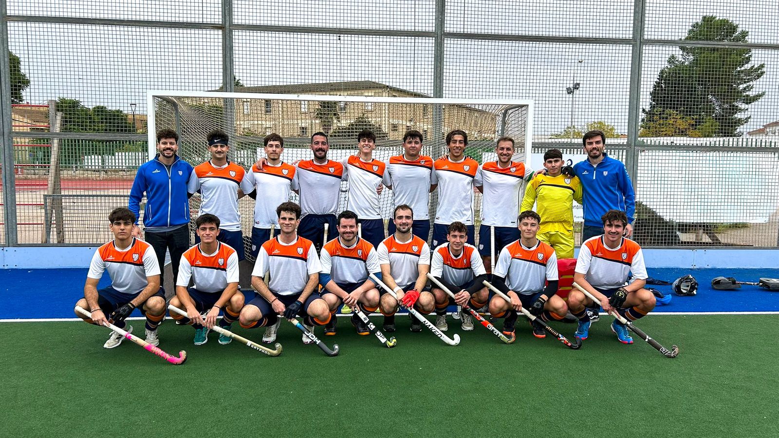 El equipo masculino del Club Hockey San Fernando.